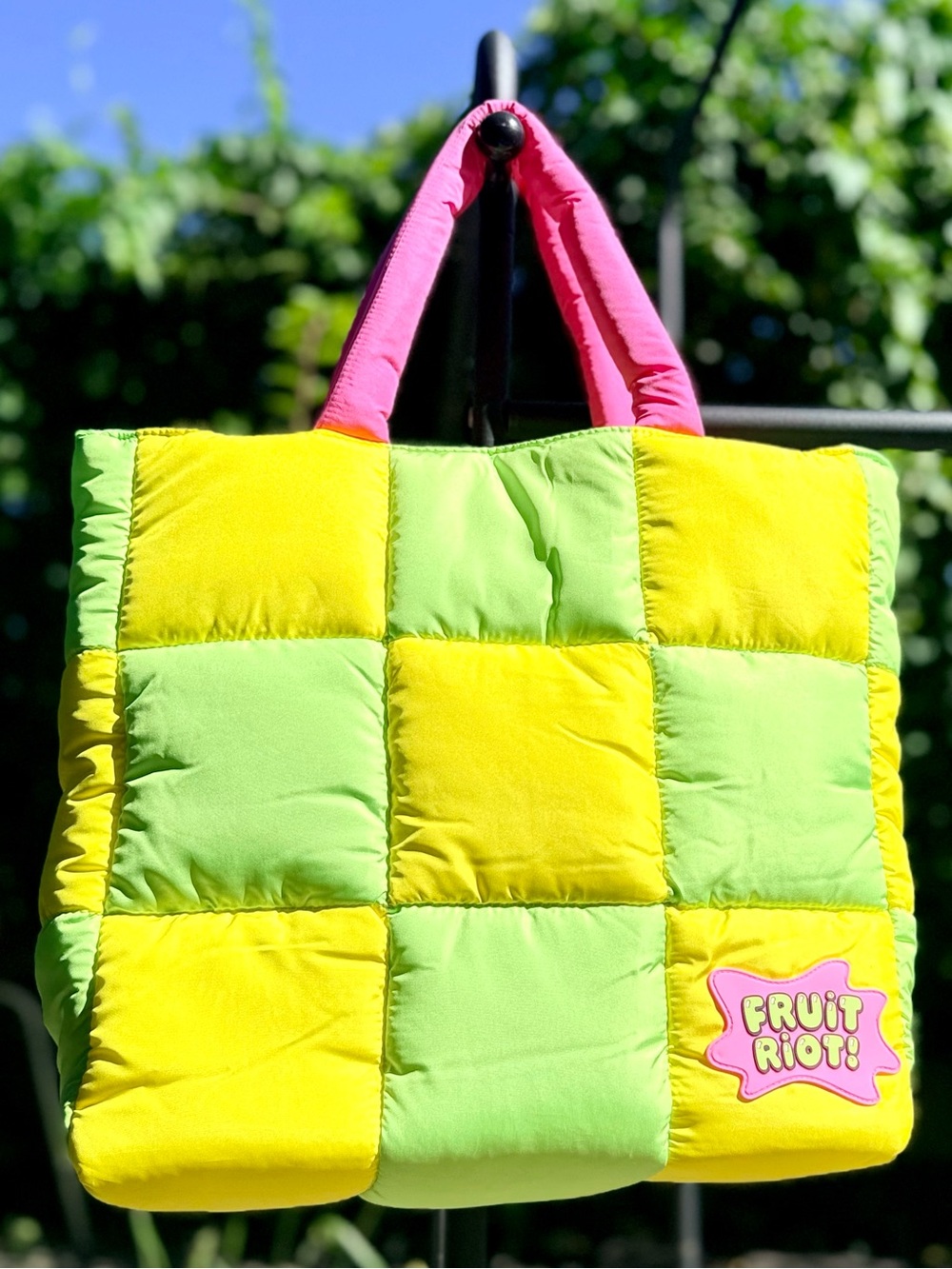 Fruit Riot Quilted Tote Bag - Picture 4 of 5
